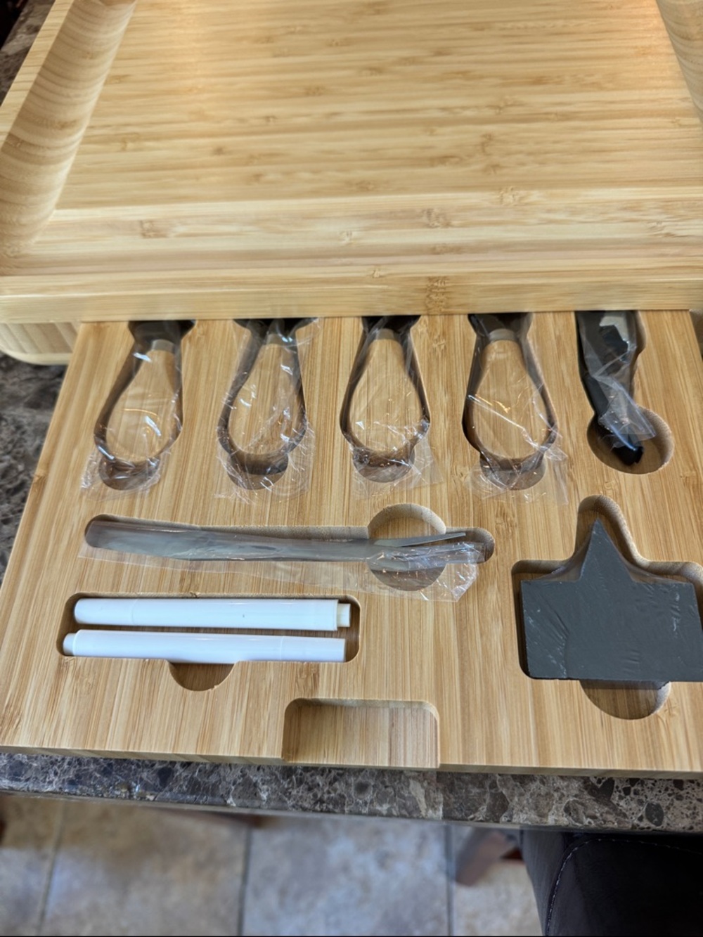 Bamboo Shower Tray - Natural Wood Bath Tray